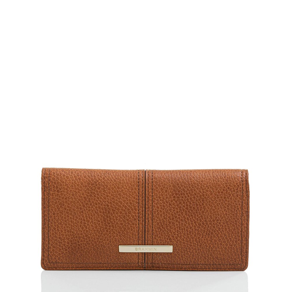 Brahmin Ady Wallet Cognac Selva