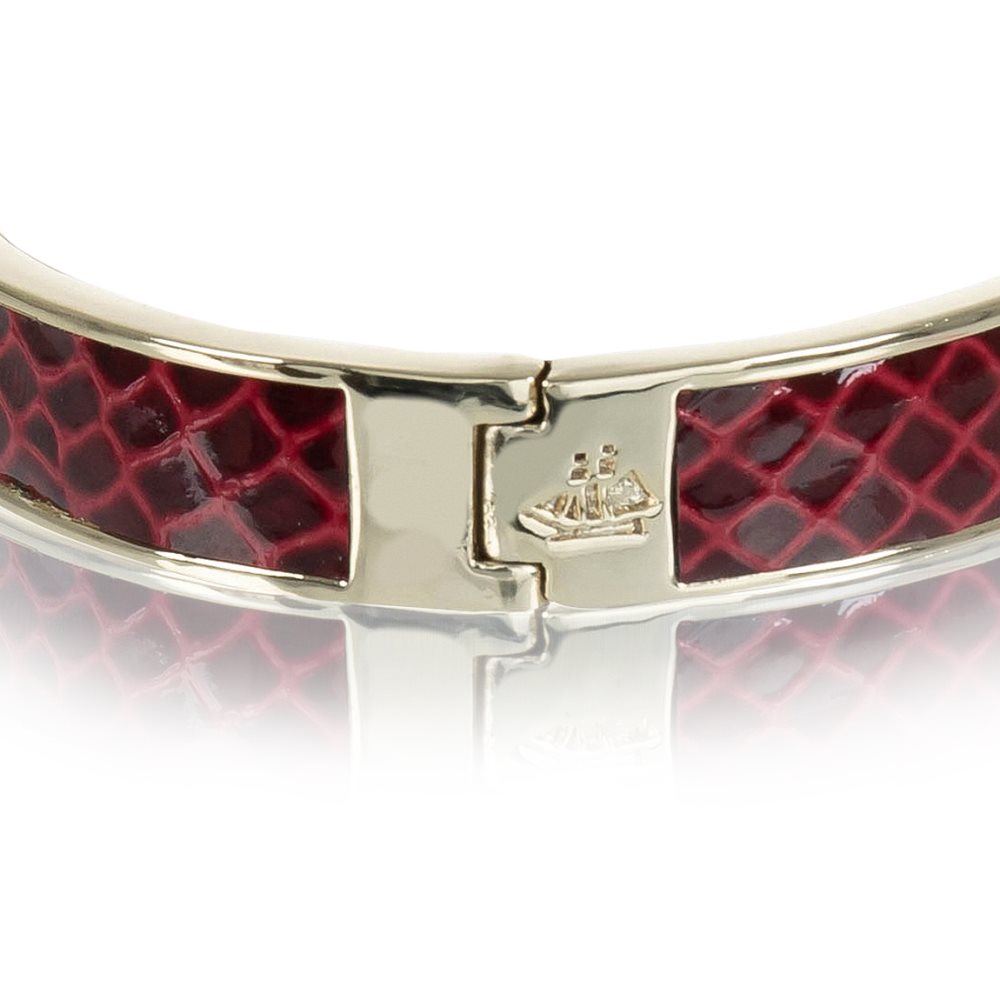 Brahmin Heritage Leather Bangle Rose Fairhaven