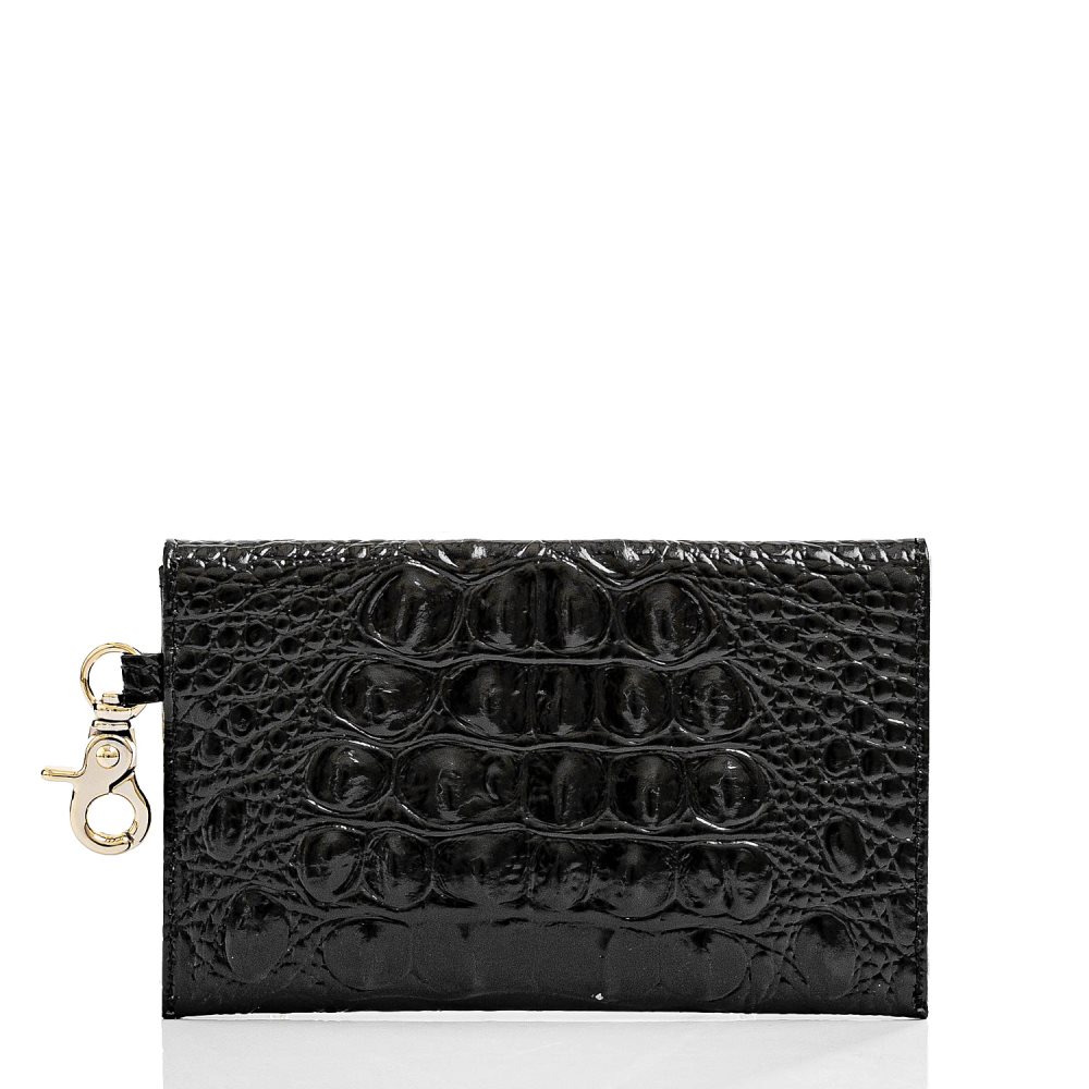 Brahmin Mini Envelope Case Black Melbourne