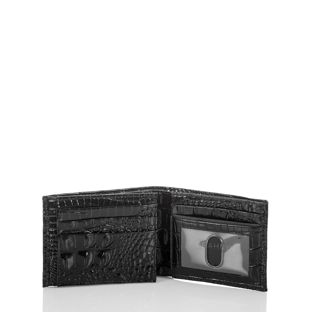 Brahmin Bifold Black Melbourne