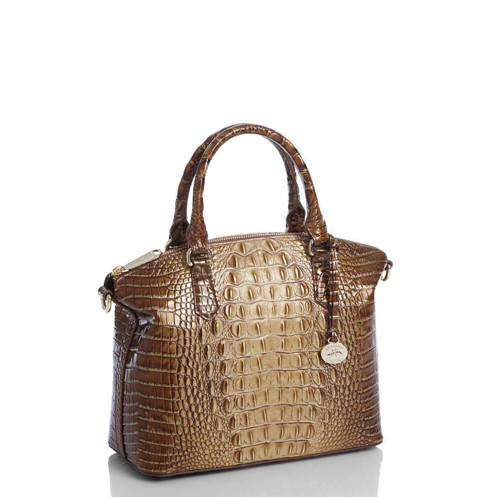 Brahmin Duxbury Satchel Teak Ombre Melbourne