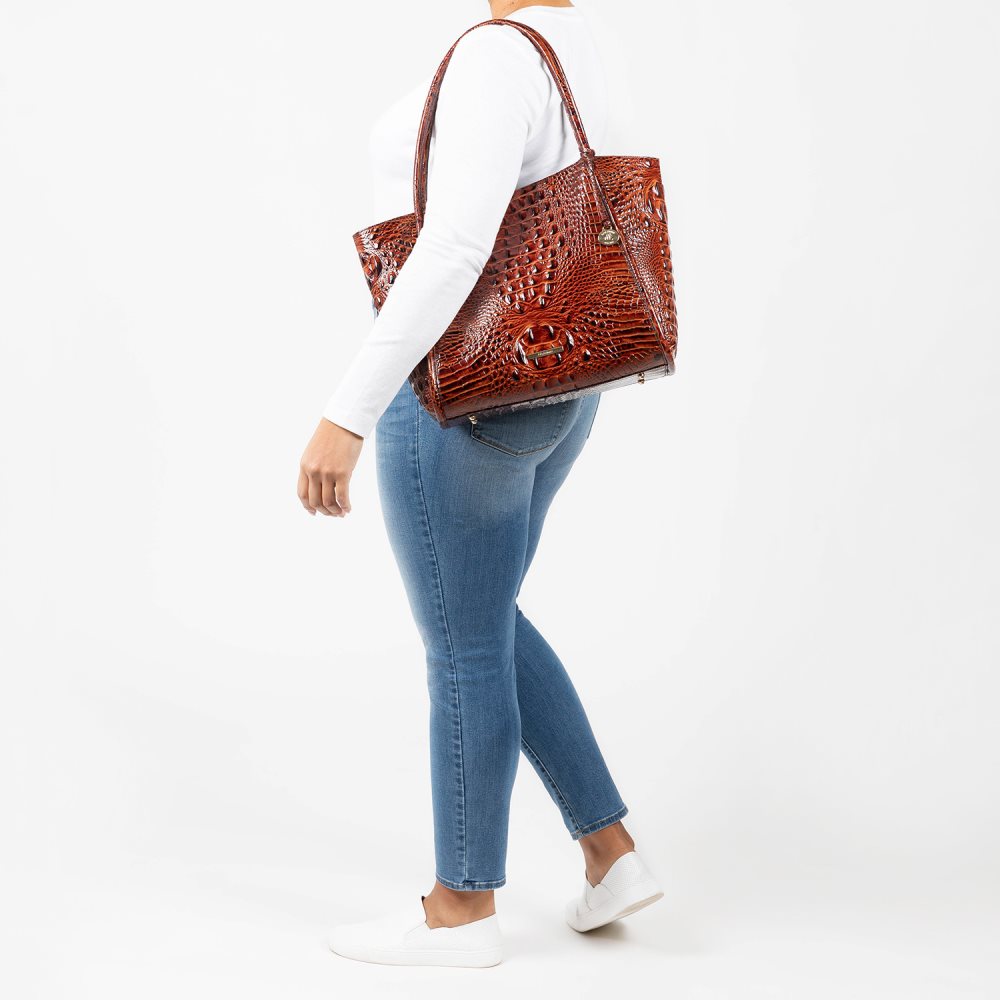 Brahmin Bailee Cocoa Ombre Melbourne