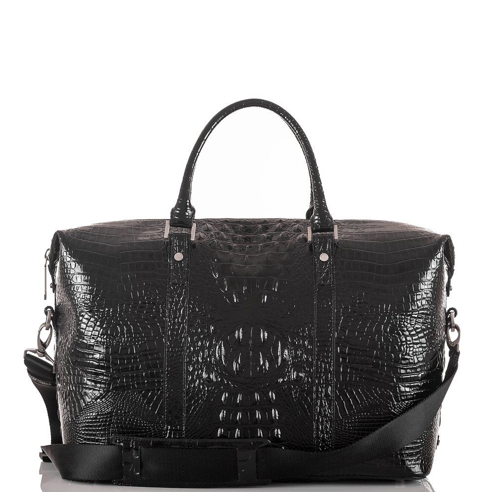 Brahmin Duxbury Duffle Black Melbourne