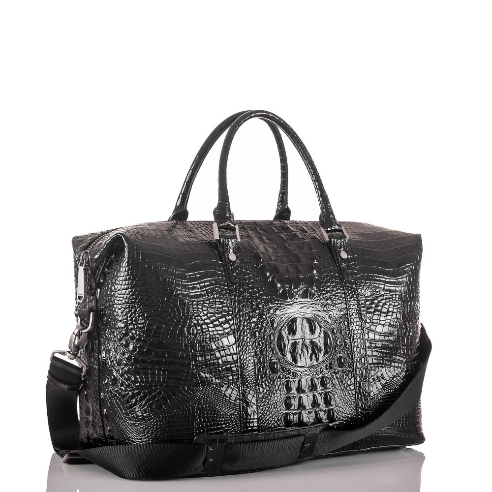 Brahmin Duxbury Duffle Black Melbourne