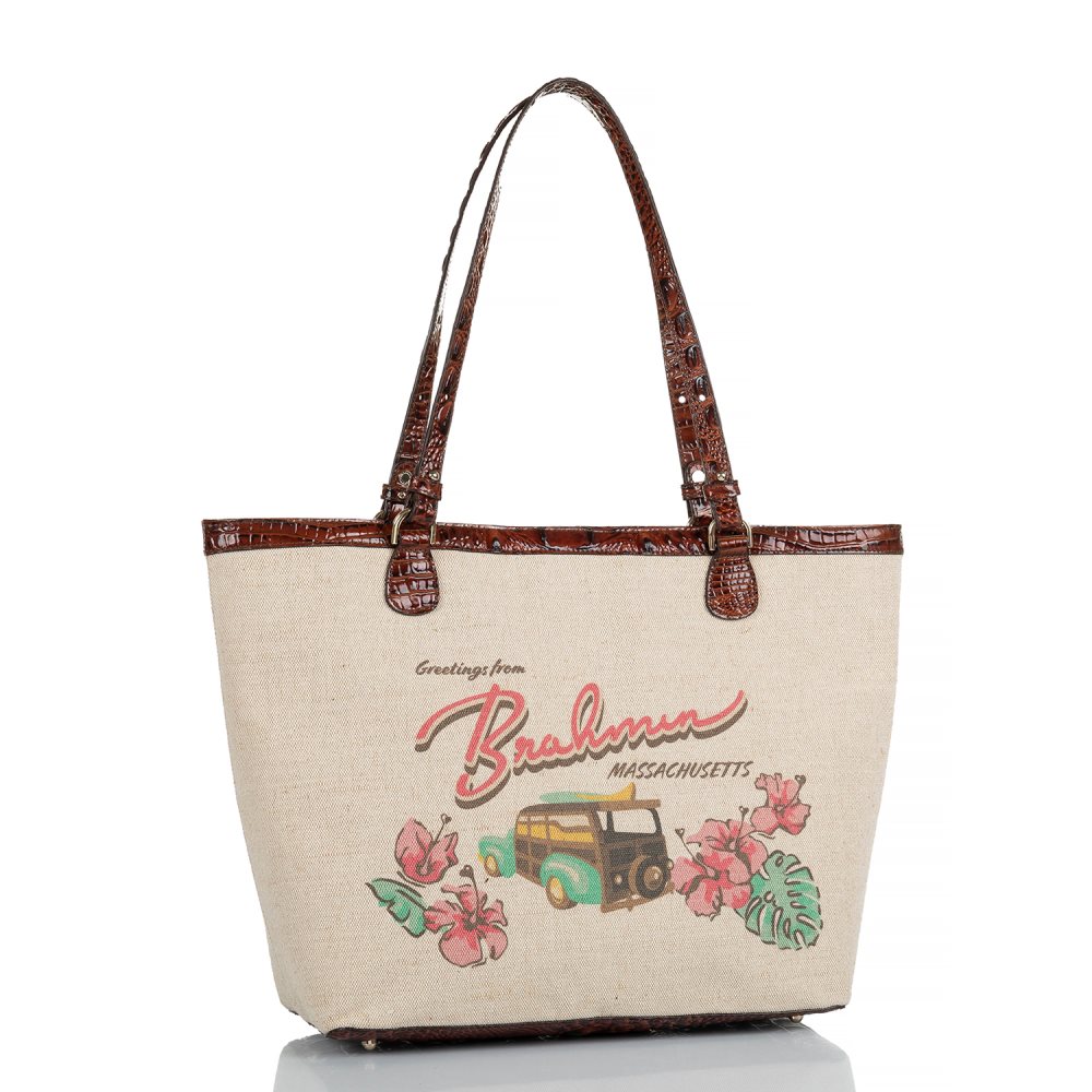 Brahmin Brooke Pecan Pipa