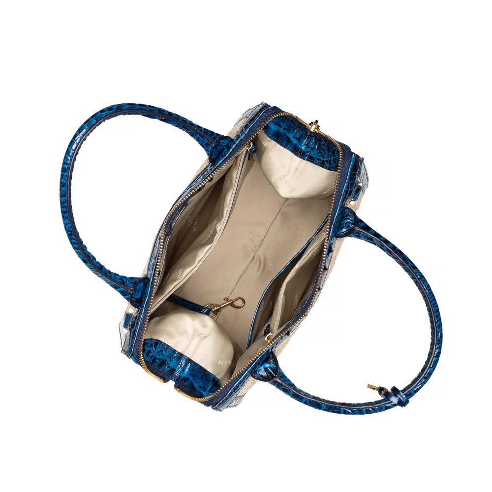 Brahmin Small Caroline Sapphire Beachrose