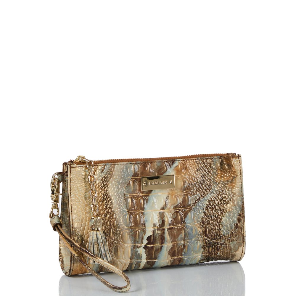 Brahmin Millie Wristlet Caribou Melbourne