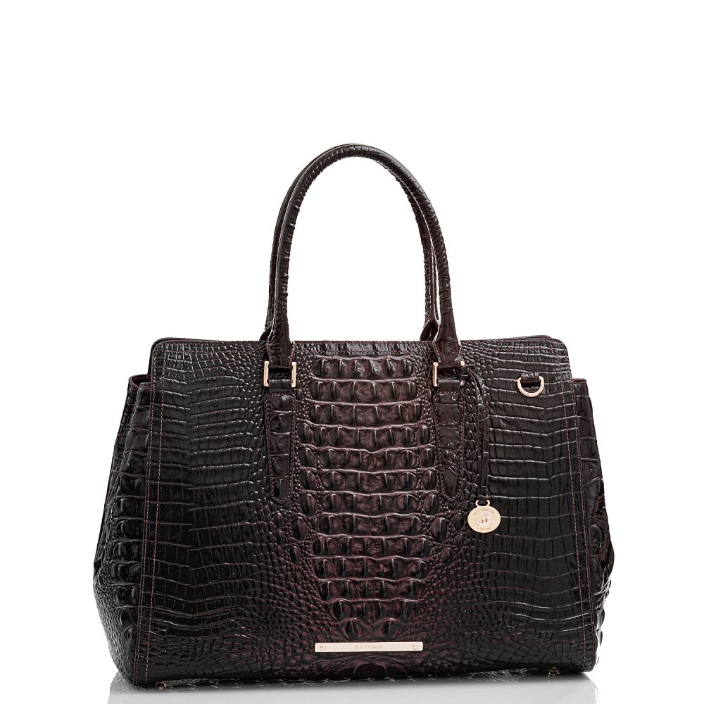 Brahmin Finley Carryall Cocoa Ombre Melbourne