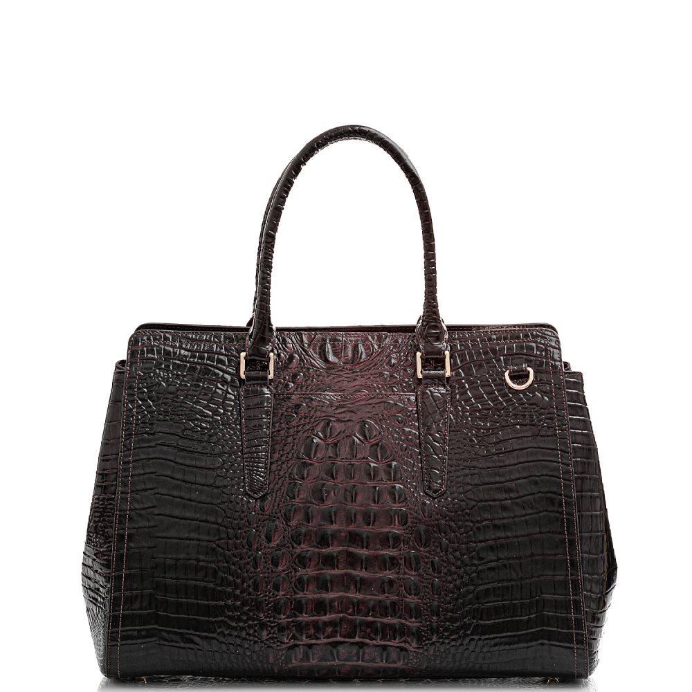 Brahmin Finley Carryall Cocoa Ombre Melbourne