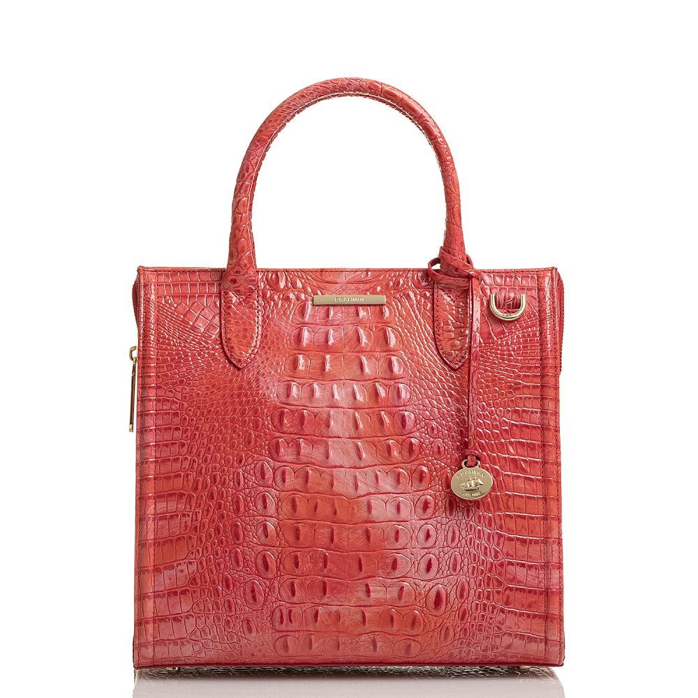 Brahmin Caroline Punchy Coral Melbourne