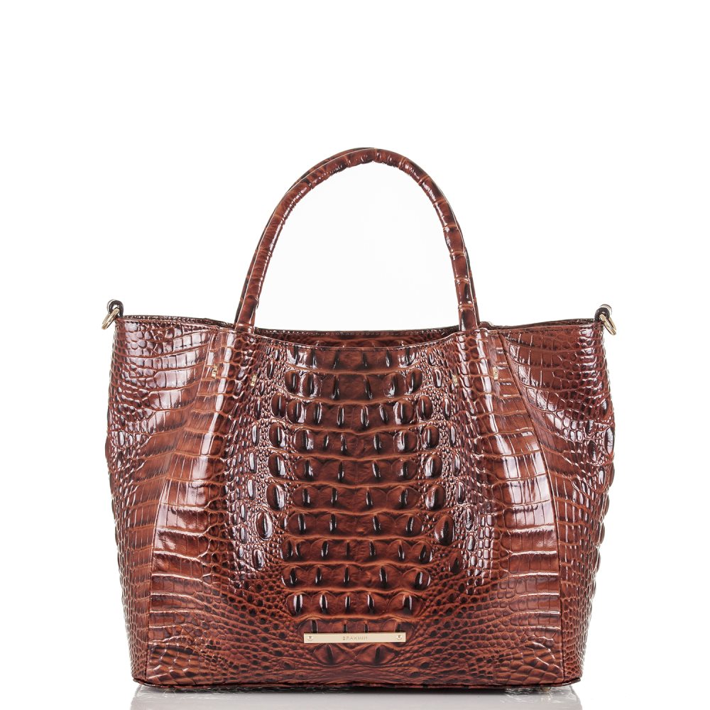 Brahmin Small Mallory Pecan Melbourne