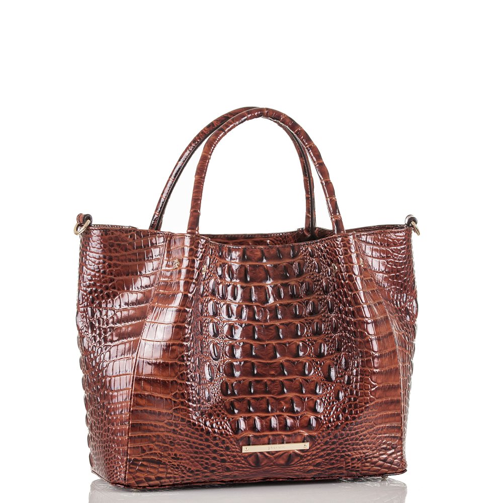 Brahmin Small Mallory Pecan Melbourne