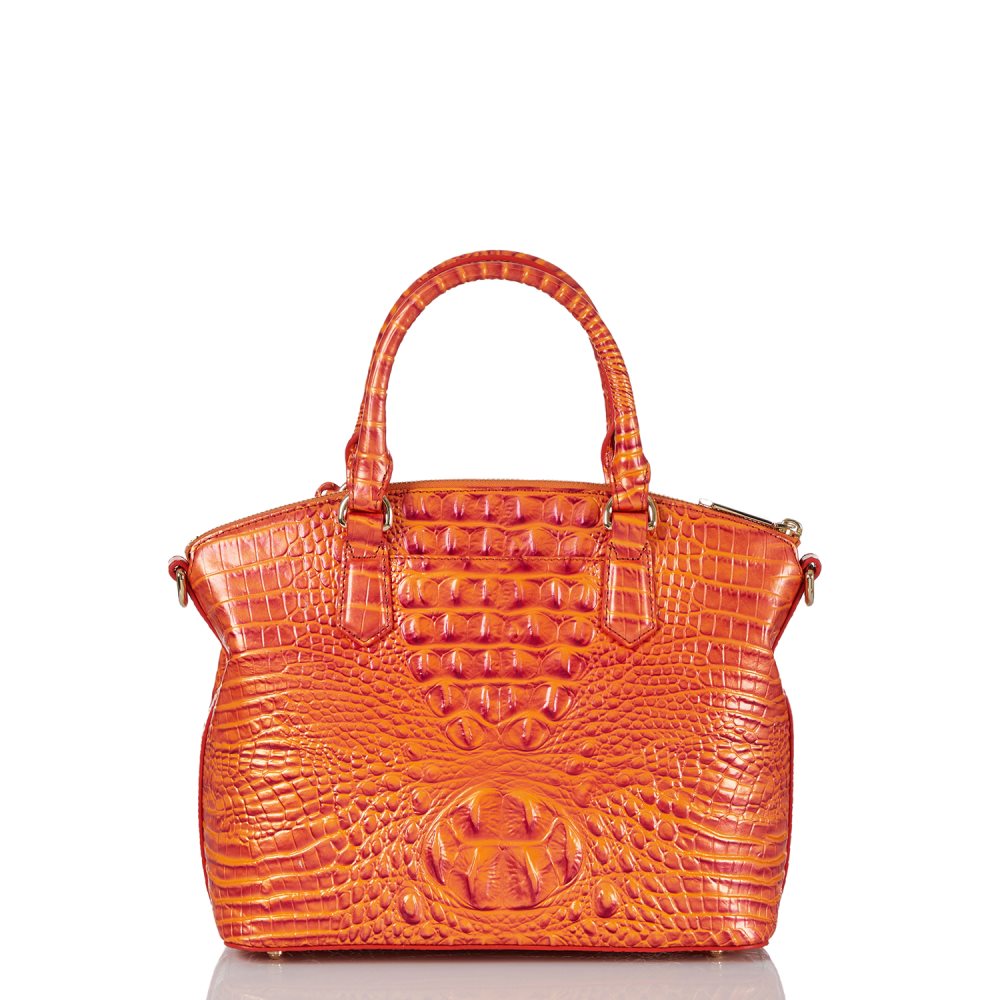 Brahmin Duxbury Satchel Dusty Orange Melbourne