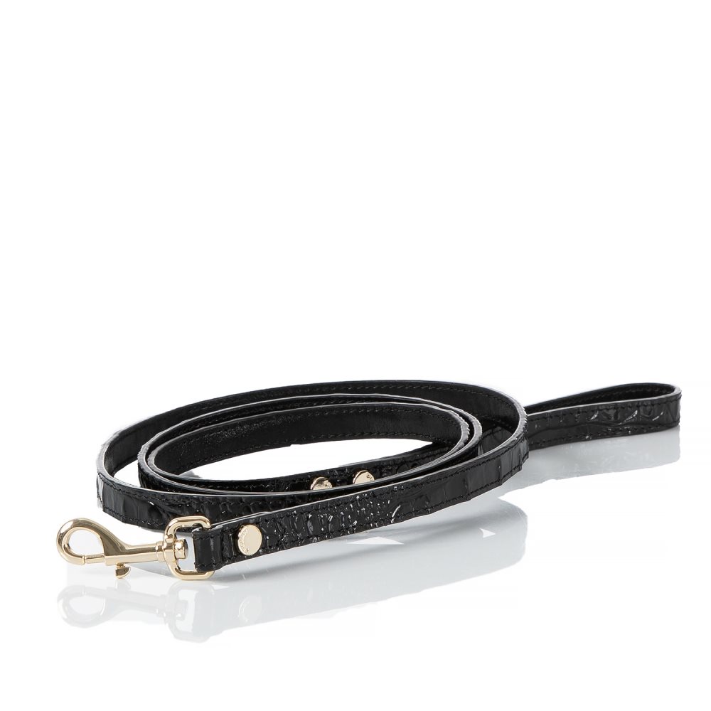 Brahmin Small Pet Leash Black Melbourne