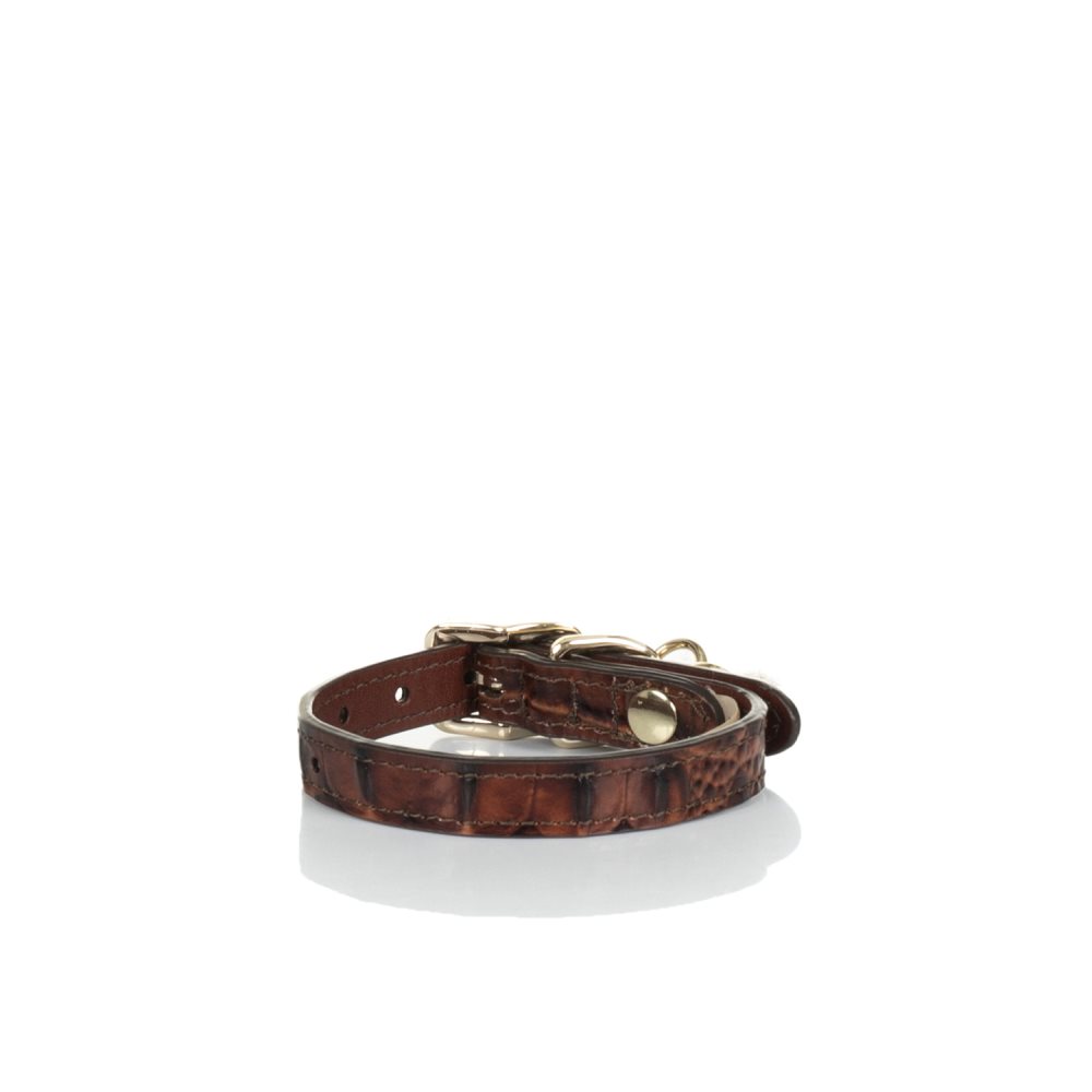 Brahmin Small Pet Collar Pecan Melbourne