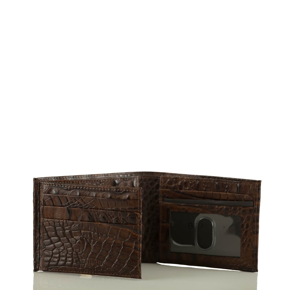 Brahmin Bifold Cocoa Brown Vintage Melbourne