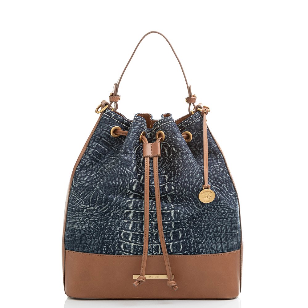 Brahmin Marlowe Denim Quinze