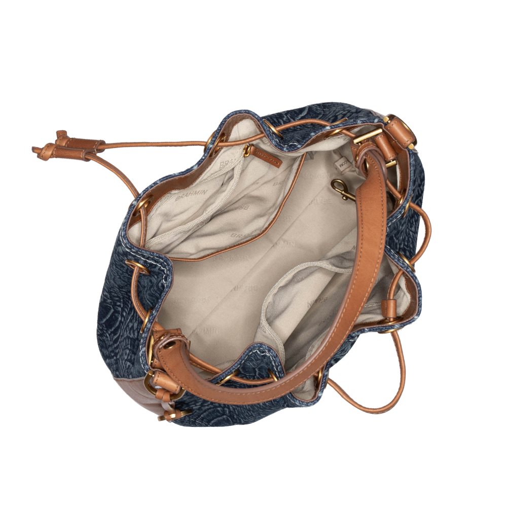 Brahmin Marlowe Denim Quinze