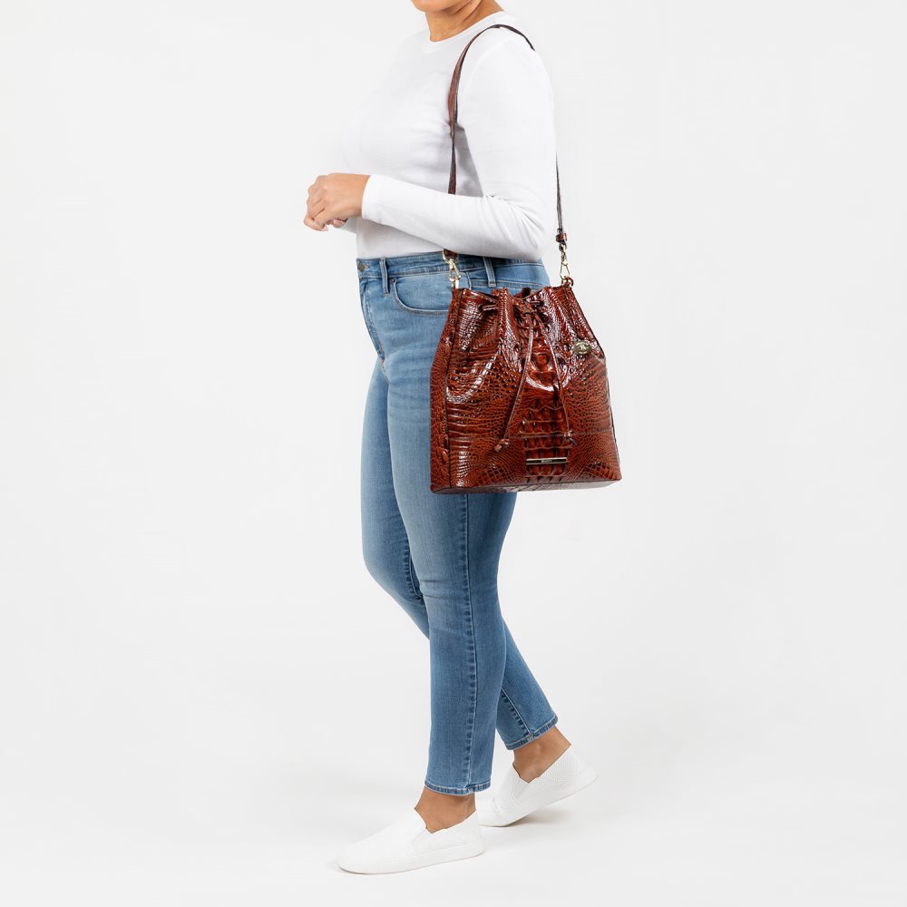 Brahmin Marlowe Denim Quinze