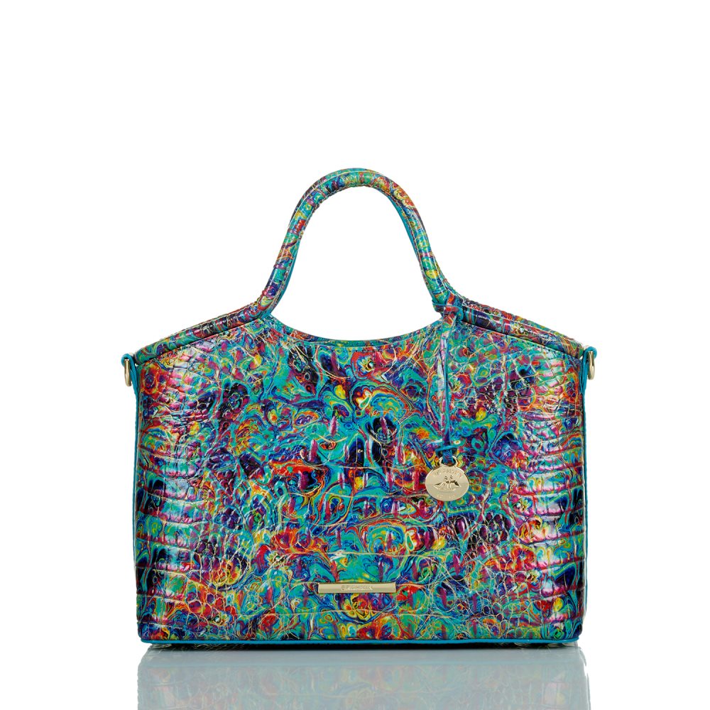 Brahmin Small Elaine Blue Ammolite Melbourne