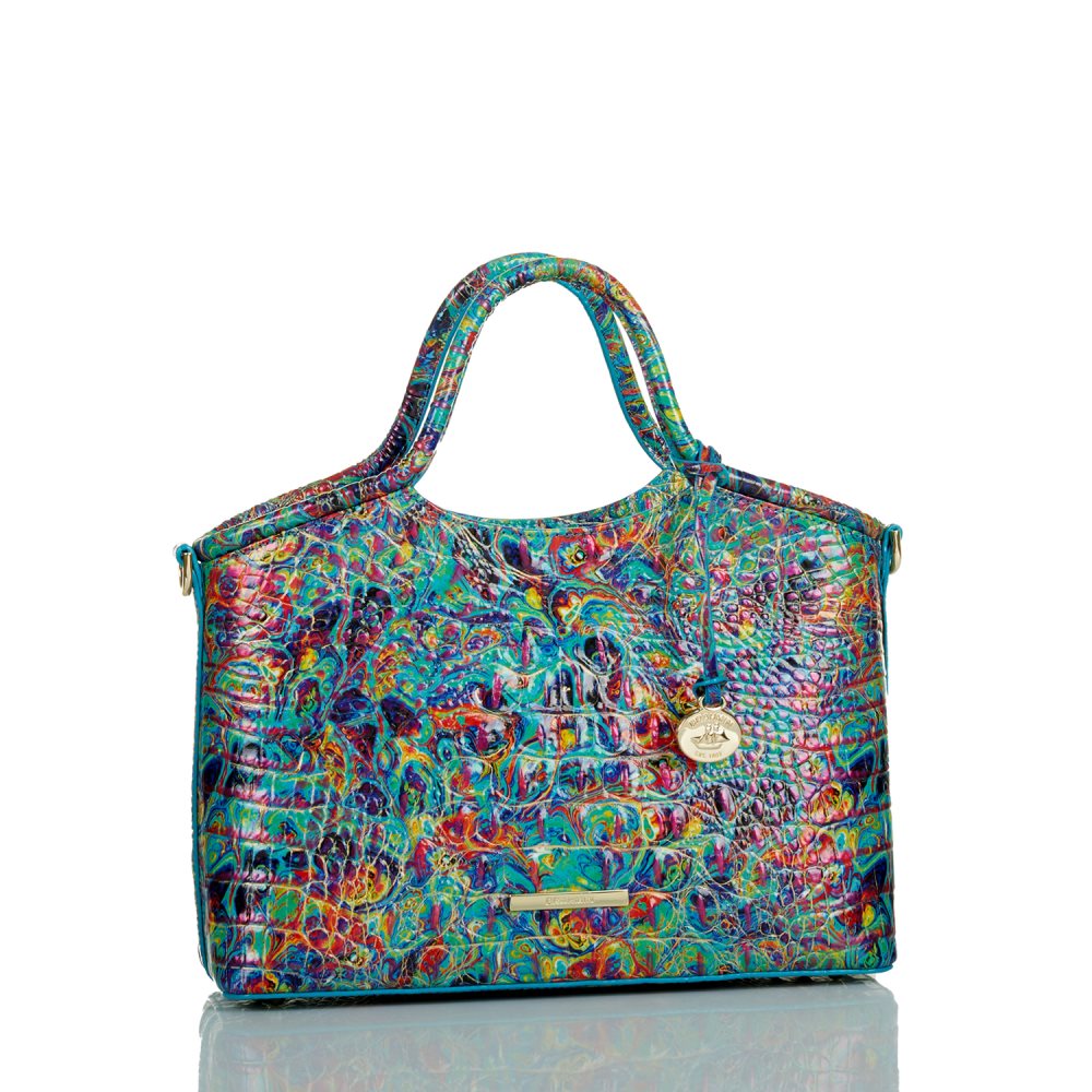 Brahmin Small Elaine Blue Ammolite Melbourne