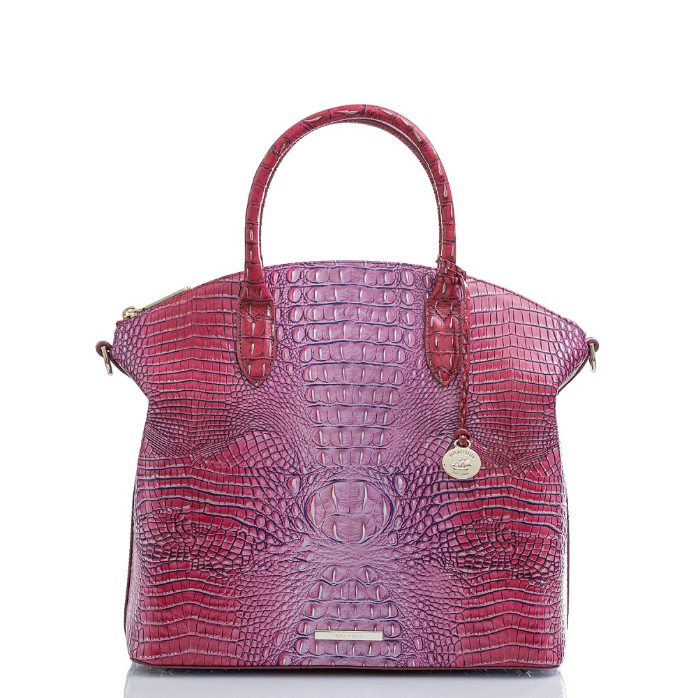 Brahmin Large Duxbury Satchel Jazzynova Ombre Mini Melbourne