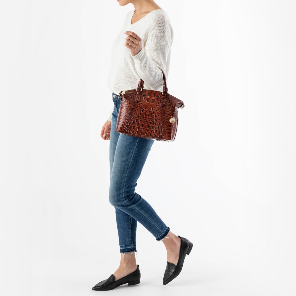 Brahmin Duxbury Satchel Flirty Ombre Melbourne