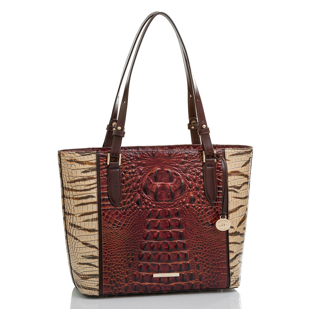 Brahmin Medium Misha Feline Rizzo