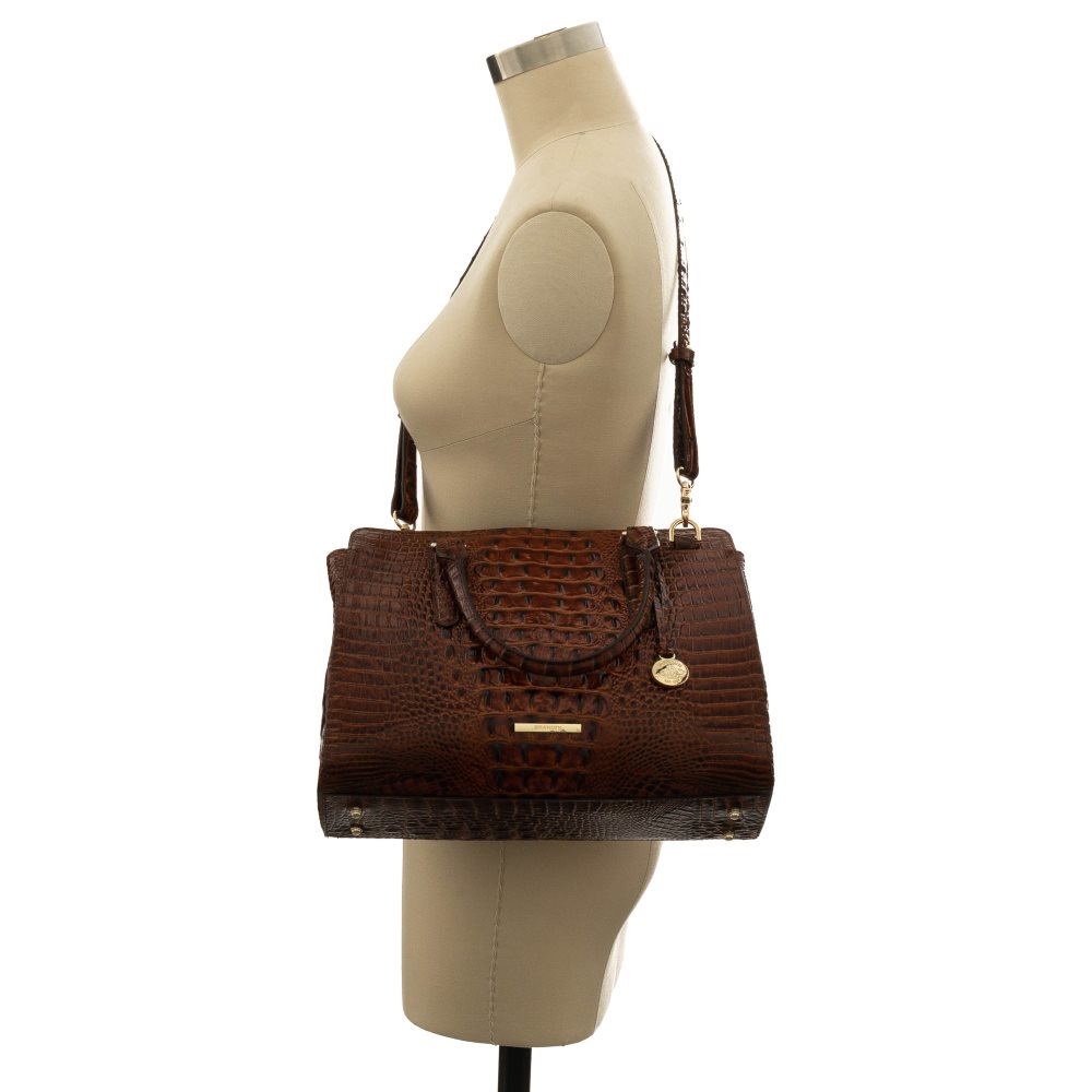 Brahmin Small Finley Toasted Melbourne