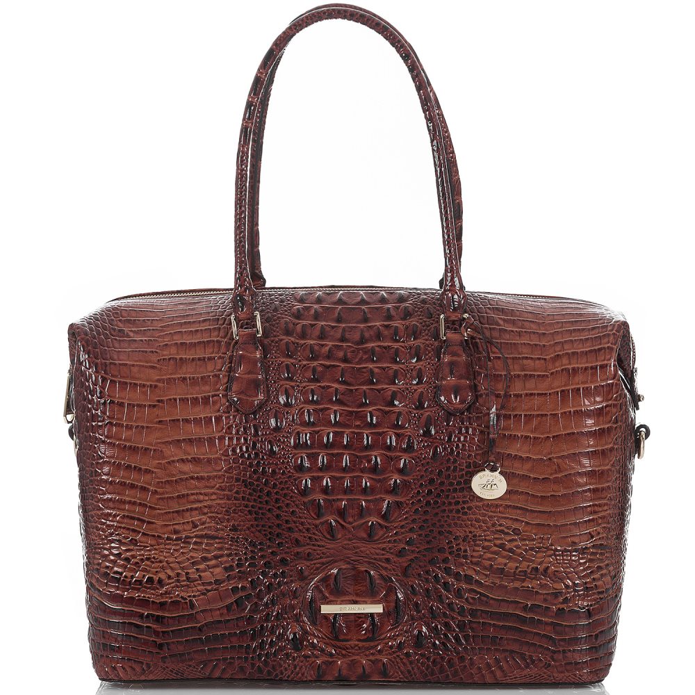 Brahmin Duxbury Carryall Pecan Melbourne