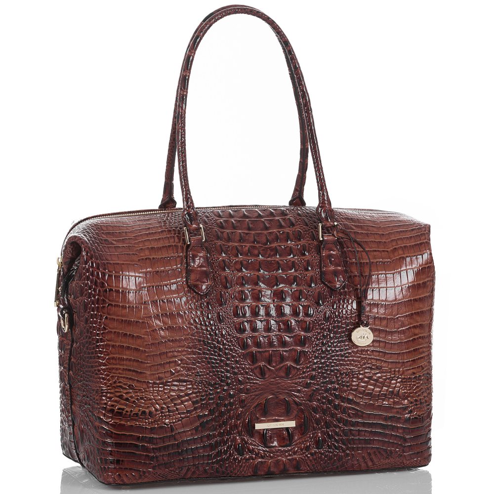 Brahmin Duxbury Carryall Pecan Melbourne