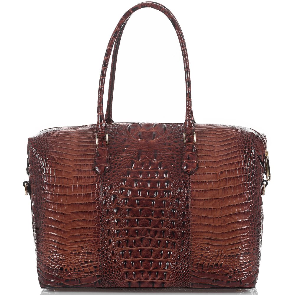 Brahmin Duxbury Carryall Pecan Melbourne