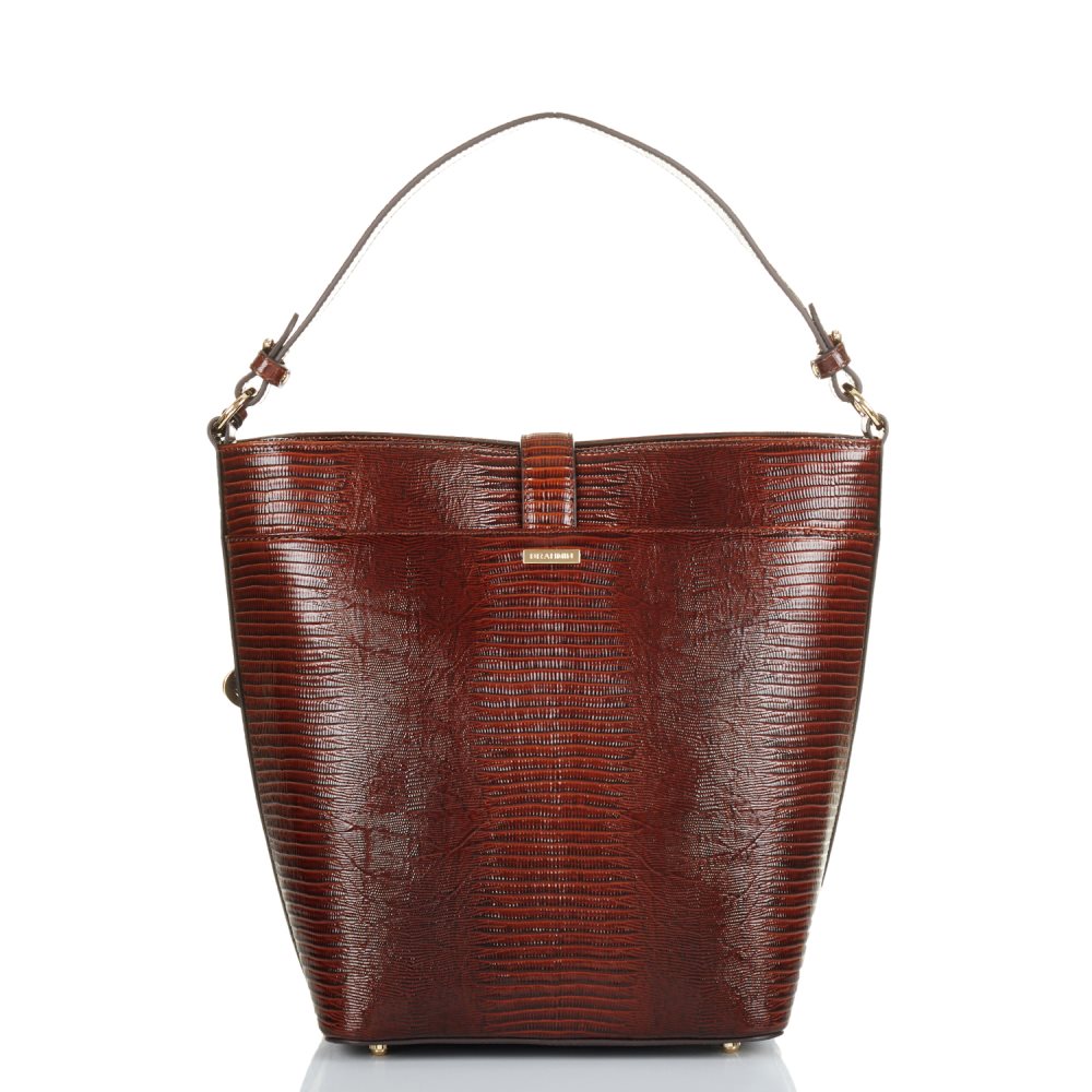 Brahmin Shira Cognac Millbrook