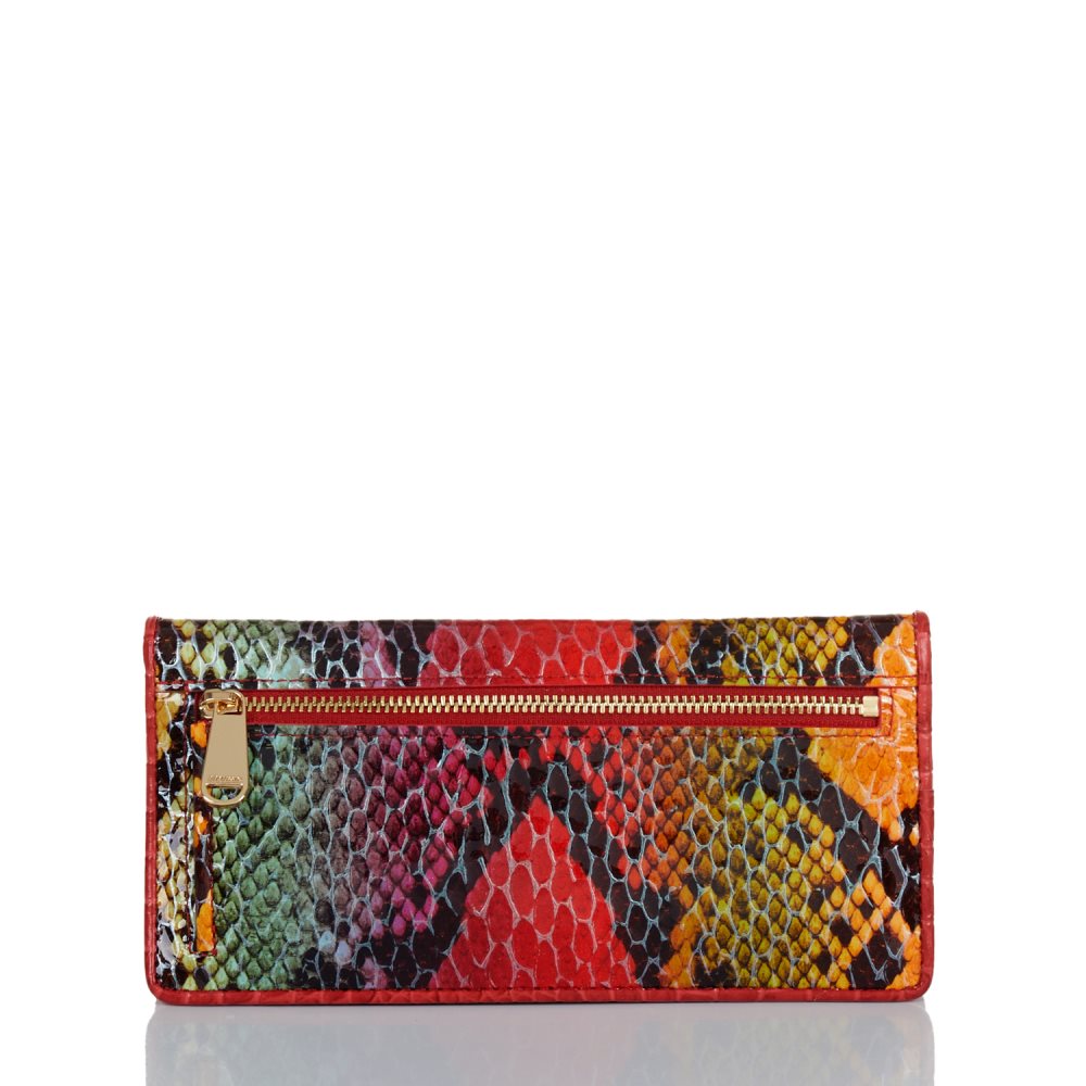 Brahmin Ady Wallet Red Dragon Experium