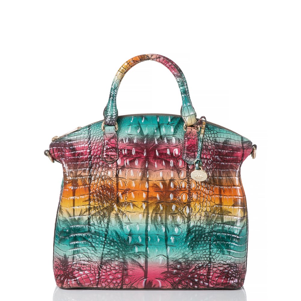 Brahmin Large Duxbury Satchel Luau Melbourne