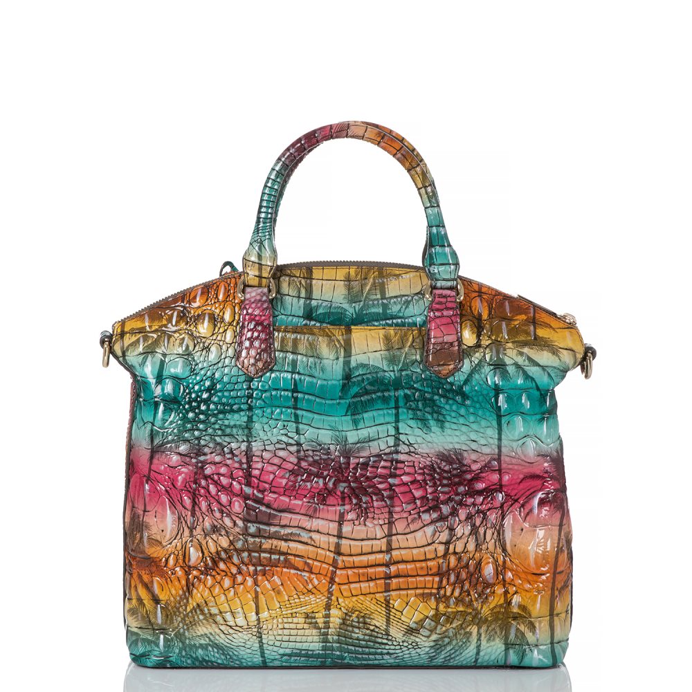 Brahmin Large Duxbury Satchel Luau Melbourne