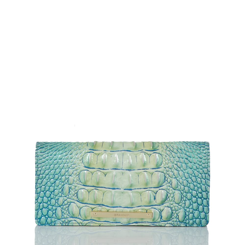 Brahmin Ady Wallet Seafoam Ombre Melbourne