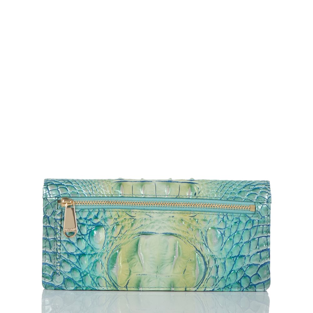 Brahmin Ady Wallet Seafoam Ombre Melbourne