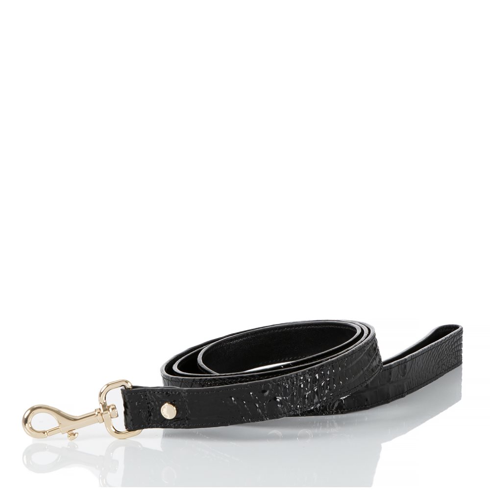 Brahmin Large Pet Leash Black Melbourne