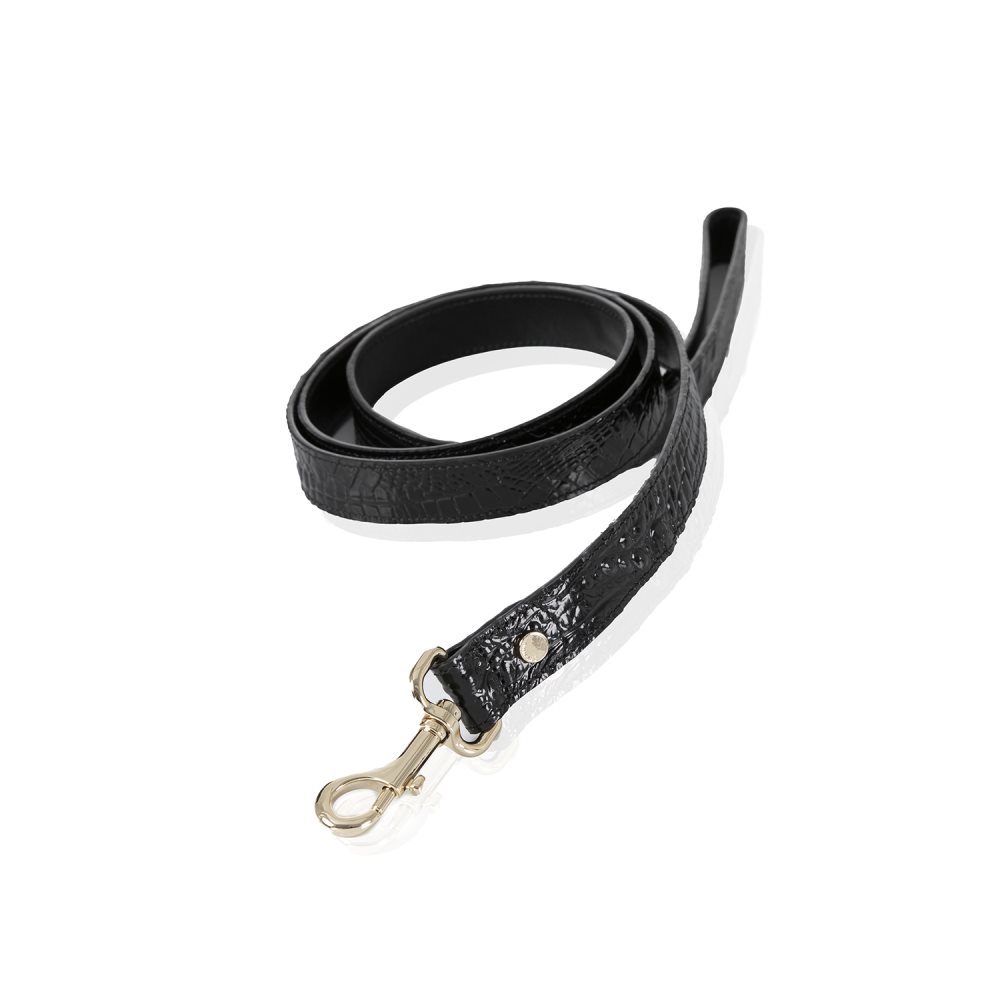 Brahmin Large Pet Leash Black Melbourne