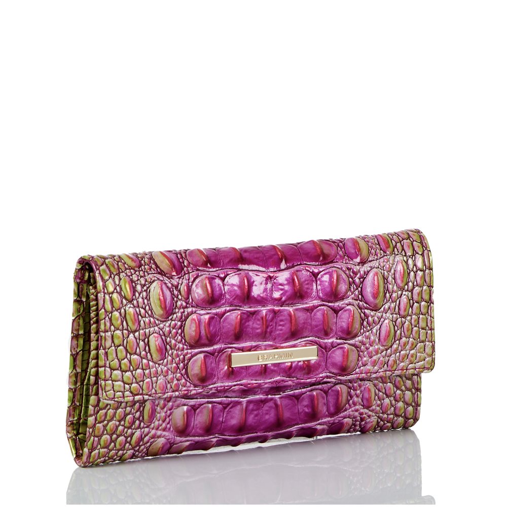 Brahmin Cordelia Wallet Limeade Ombre Melbourne