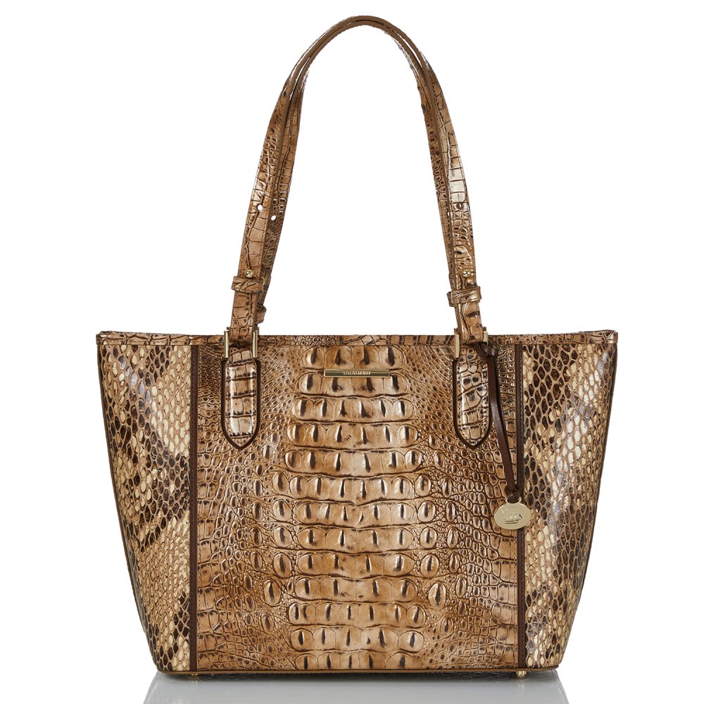 Brahmin Medium Asher Cashew Cooper