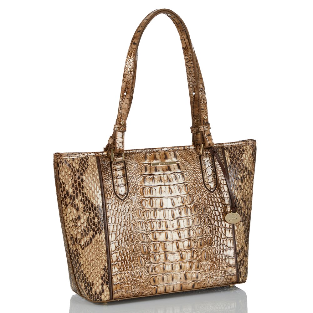 Brahmin Medium Asher Cashew Cooper