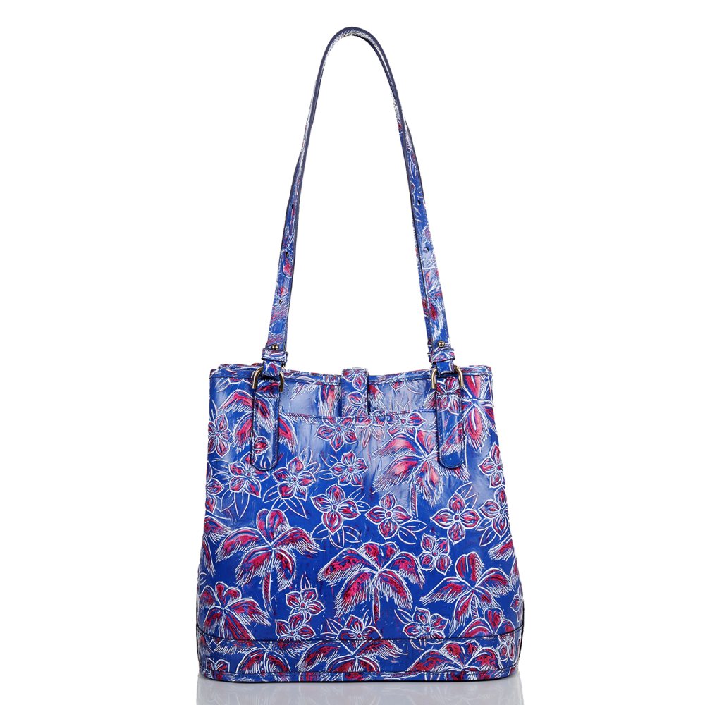 Brahmin Fiora Vista Blue Torrone