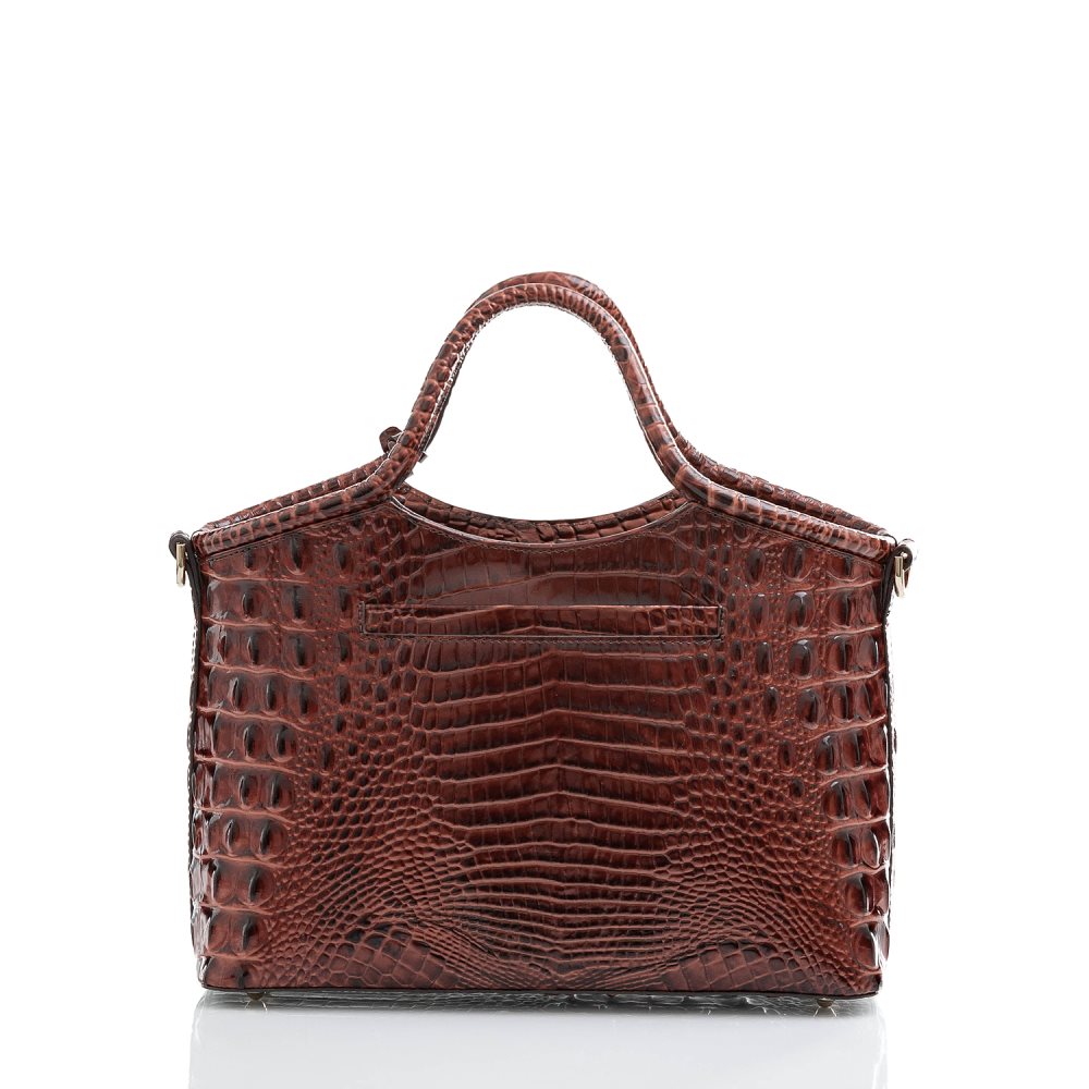 Brahmin Small Elaine Pecan Melbourne