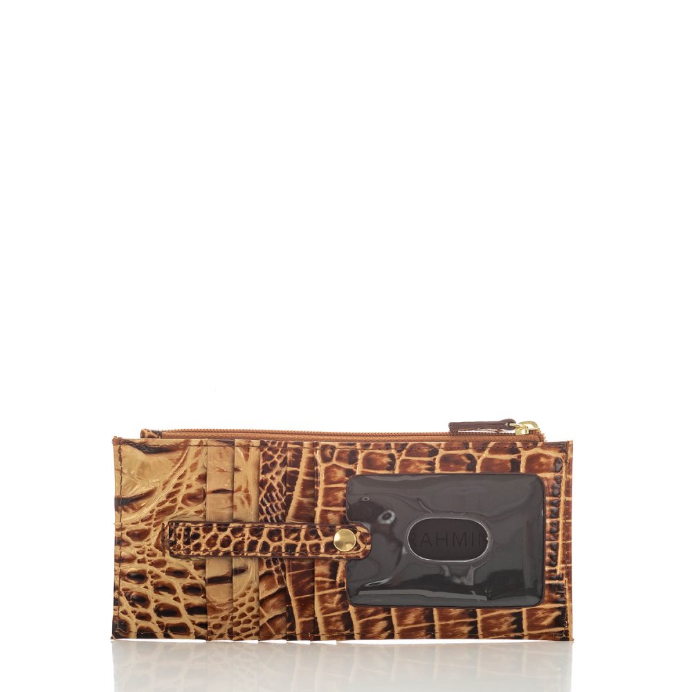 Brahmin Credit Card Wallet Toasted Melbourne