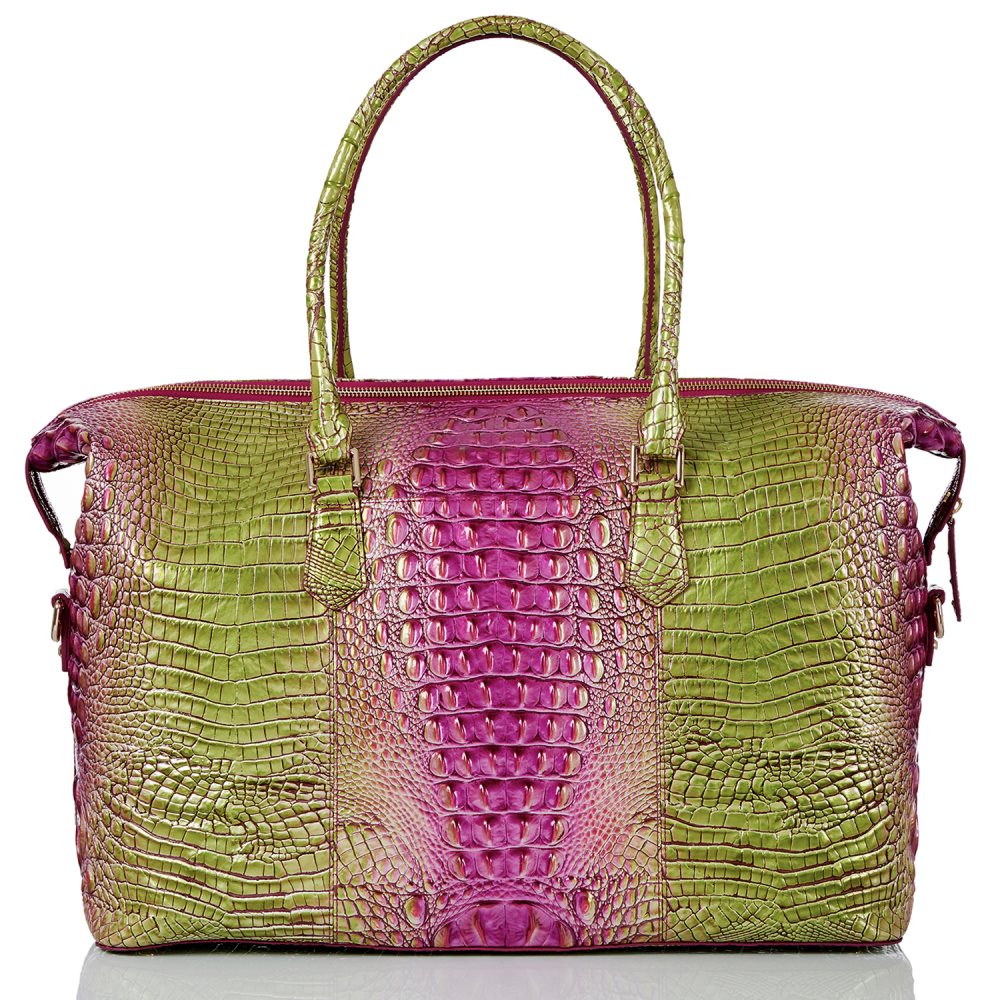 Brahmin Duxbury Weekender Limeade Ombre Melbourne