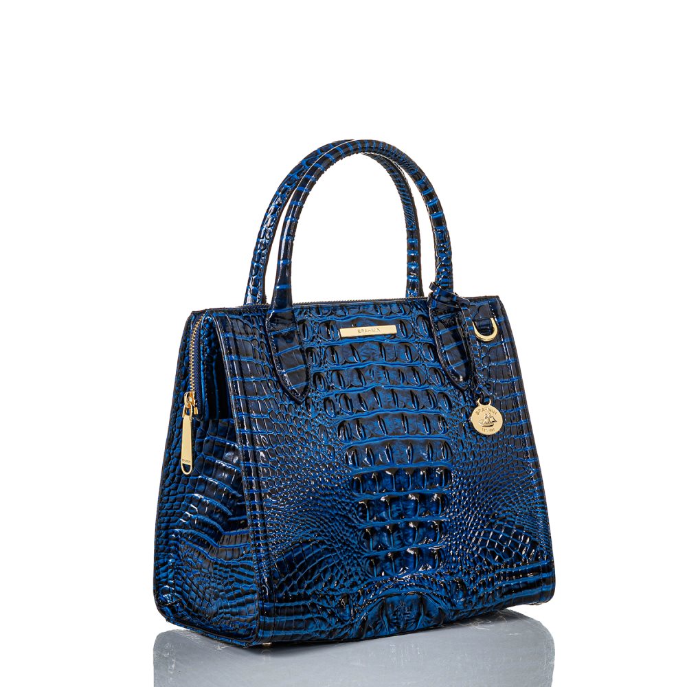 Brahmin Small Caroline Sapphire Melbourne