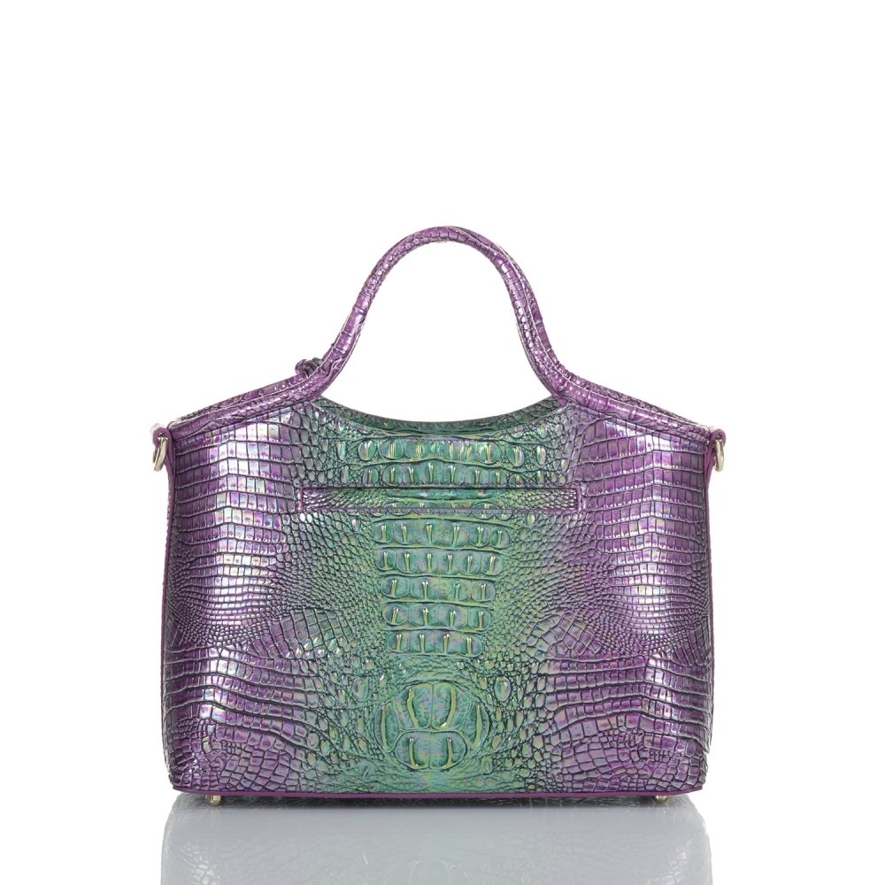 Brahmin Small Elaine Hyacinth Ombre Mini Melbourne