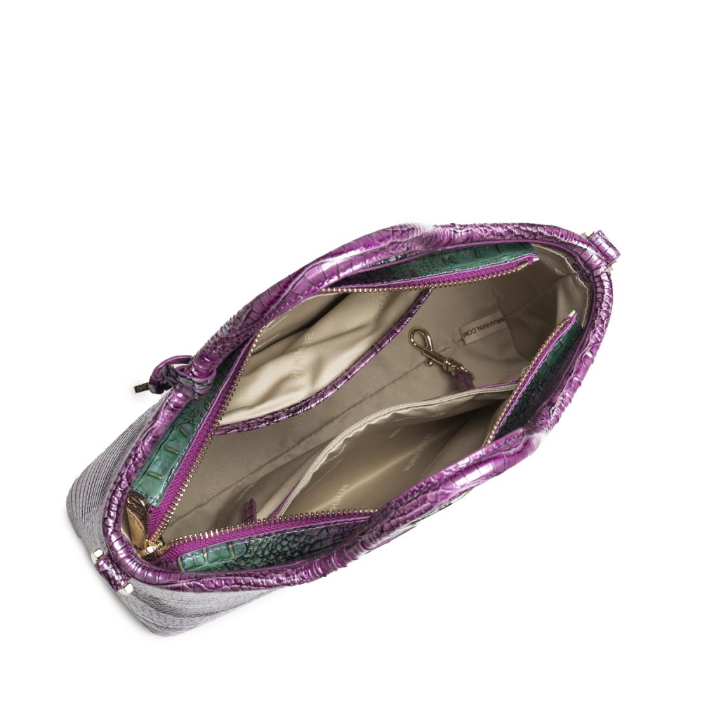 Brahmin Small Elaine Hyacinth Ombre Mini Melbourne